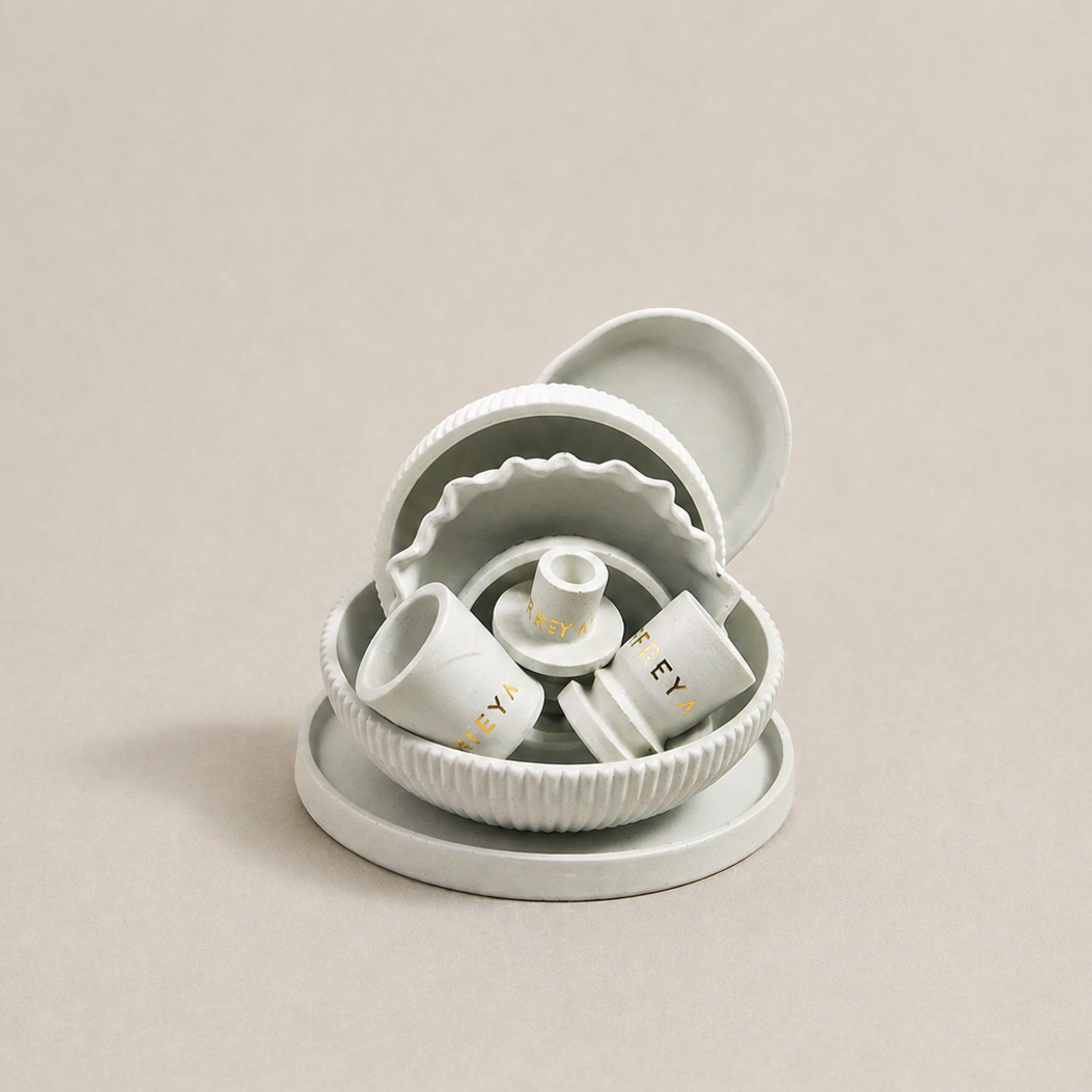 Concrete Set White